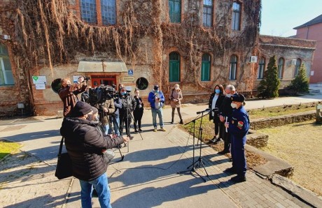 Nem érintette a Covid-osztályt a hajnali kórtermi tűz a kórházban